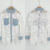 33 Chemise dentelle & denim chic
