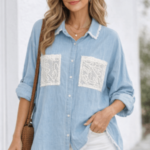 Chemise en denim