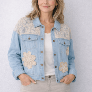 Veste style romantique et bohème