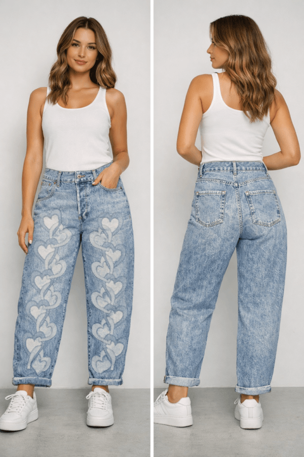 Jean denim décontracte