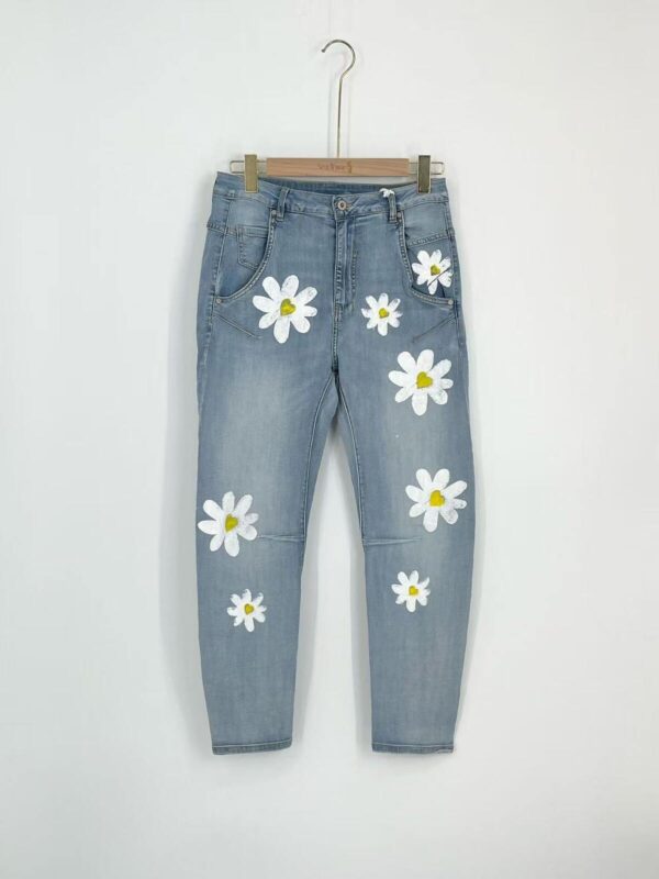 Jean en denim bleu clair