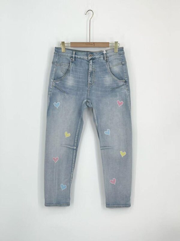 Jean en denim bleu clair