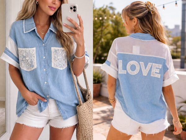 Chemise légère revisité