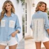 Chemise en denim