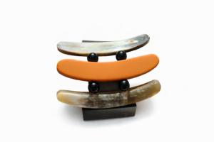 Bracelet manchette triple en résine