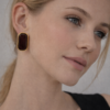 Boucles d’oreilles en acier inoxydable