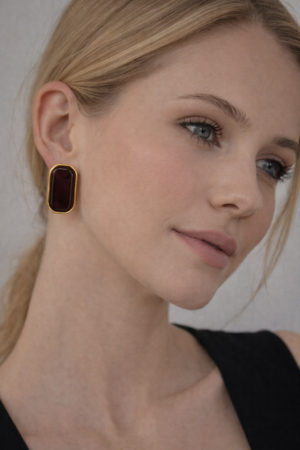 Boucles d’oreilles en acier inoxydable