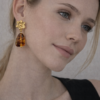 Boucles d’oreilles en acier inoxydable