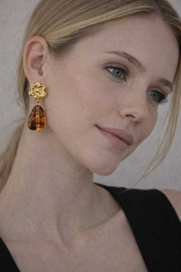 Boucles d’oreilles en acier inoxydable