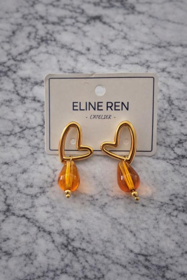 Boucles d’oreilles en acier inoxydable