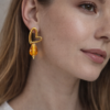 Boucles d’oreilles en acier inoxydable