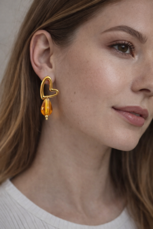 Boucles d’oreilles en acier inoxydable