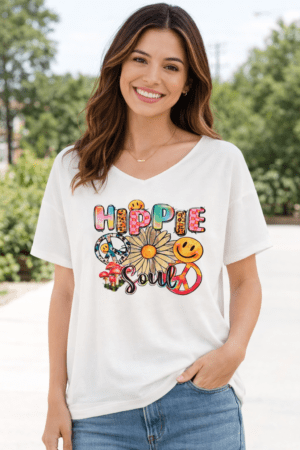 T-shirt blanc en maille