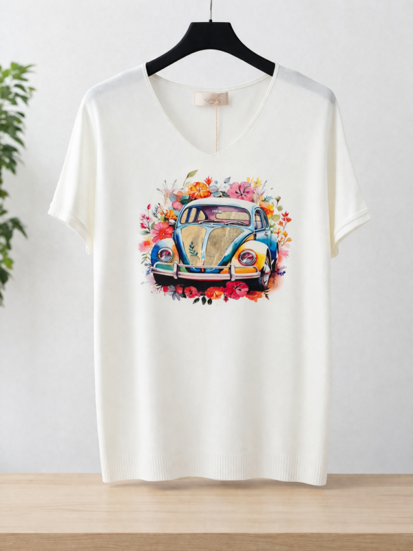 T-shirt en maille fine