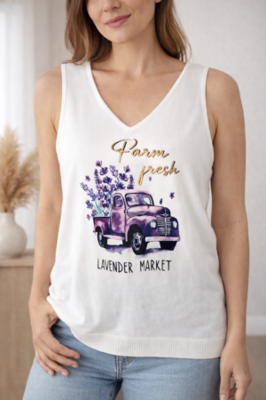 Débardeur en maille fine