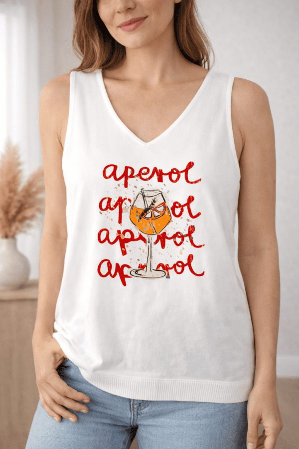 Débardeur en maille fine