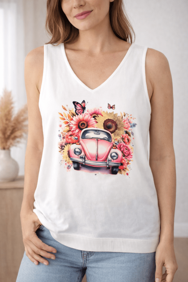 Débardeur en maille fine