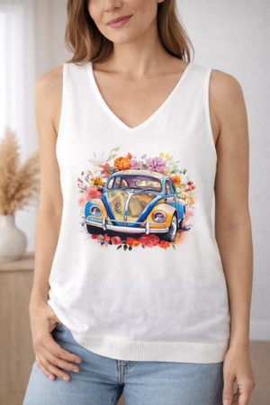 Débardeur en maille fine