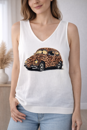 Débardeur en maille fine