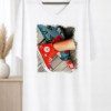 T-shirt blanc  oversize
