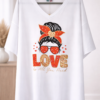 T-shirt blanc oversize