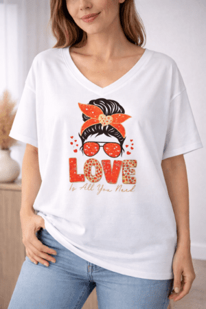 T-shirt blanc oversize