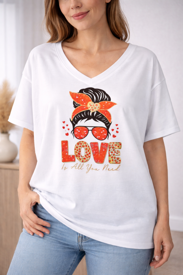 T-shirt blanc oversize