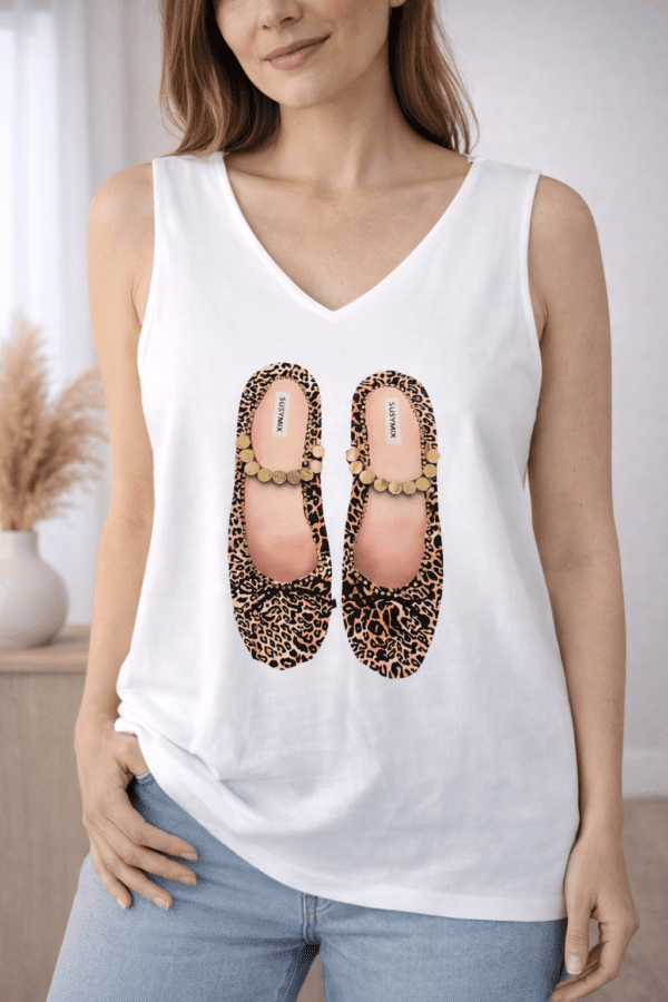 Débardeur en maille fine trapèze oversize