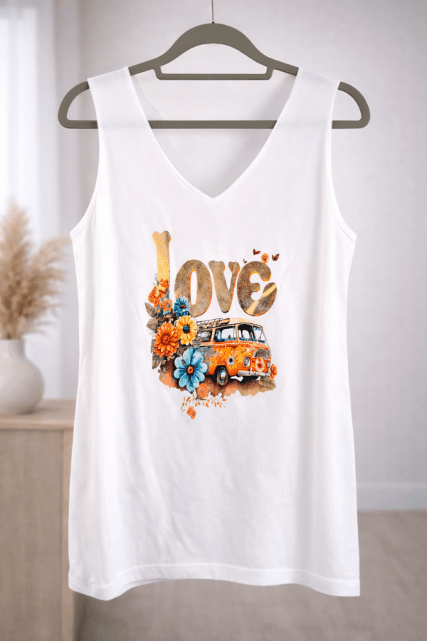 Débardeur en maille fine oversize trapèze